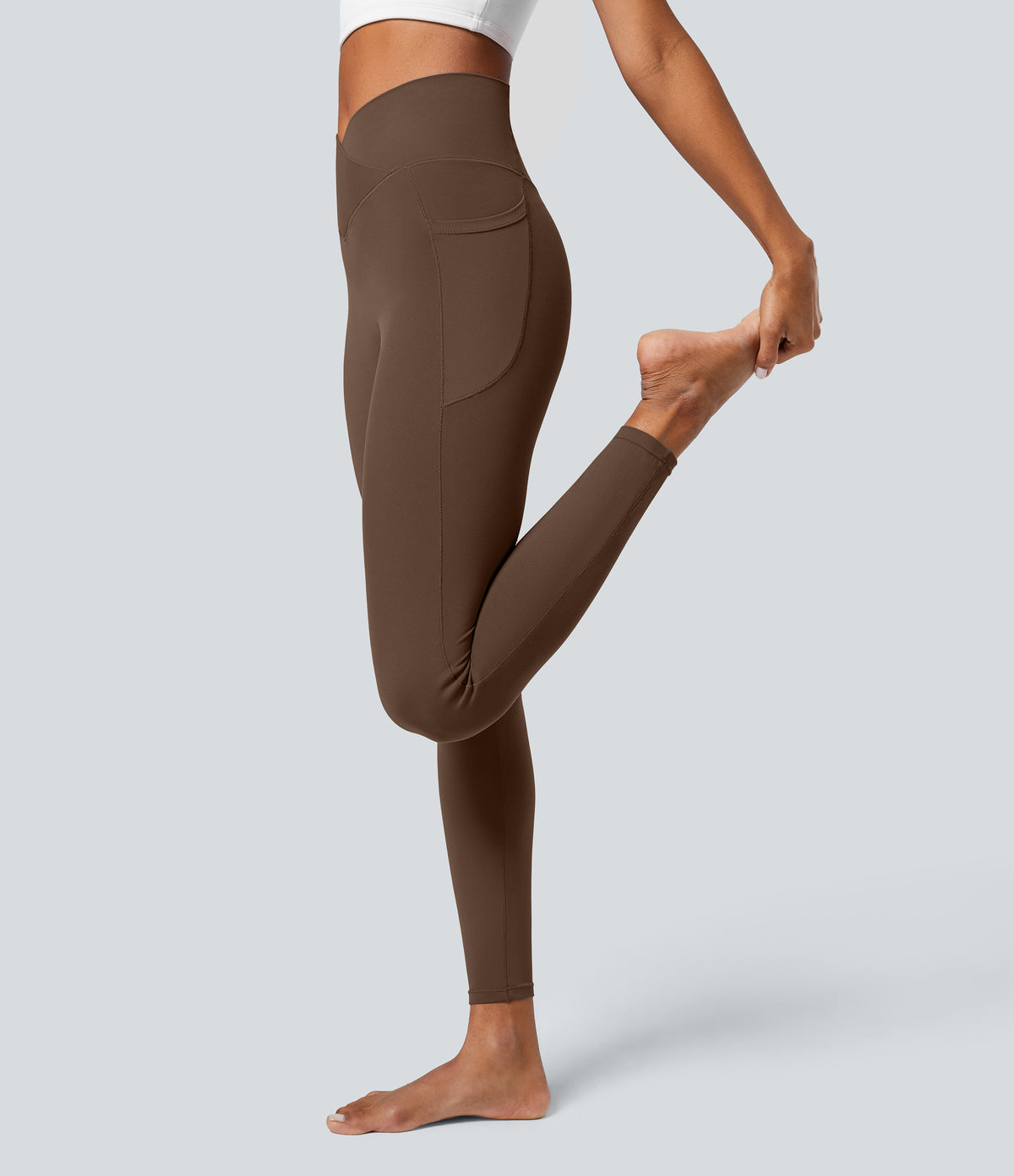 Petal Legging — Ume Purple