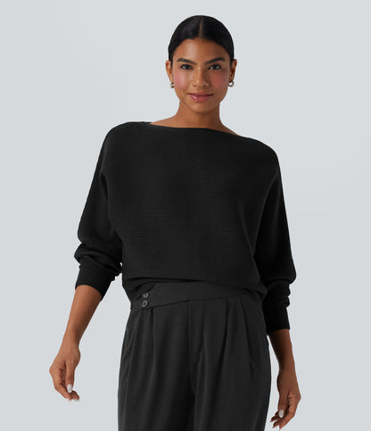 Brielle Sweater — Black