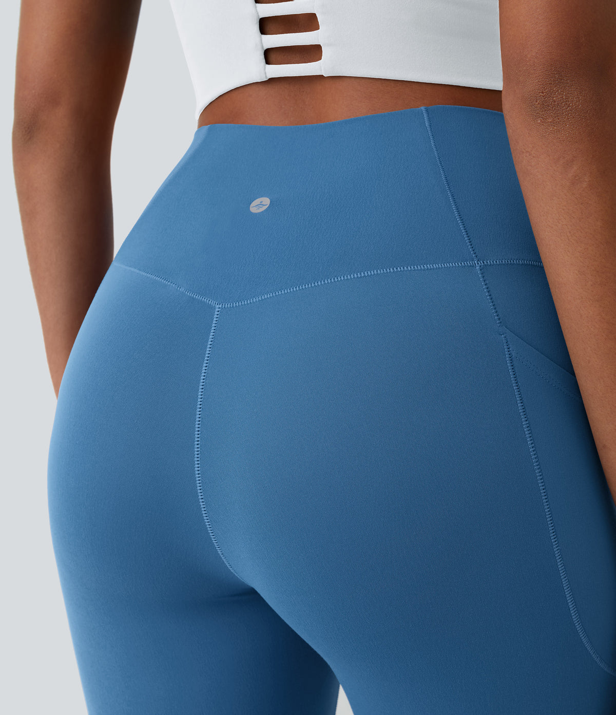 Petal Legging — Muted Brown