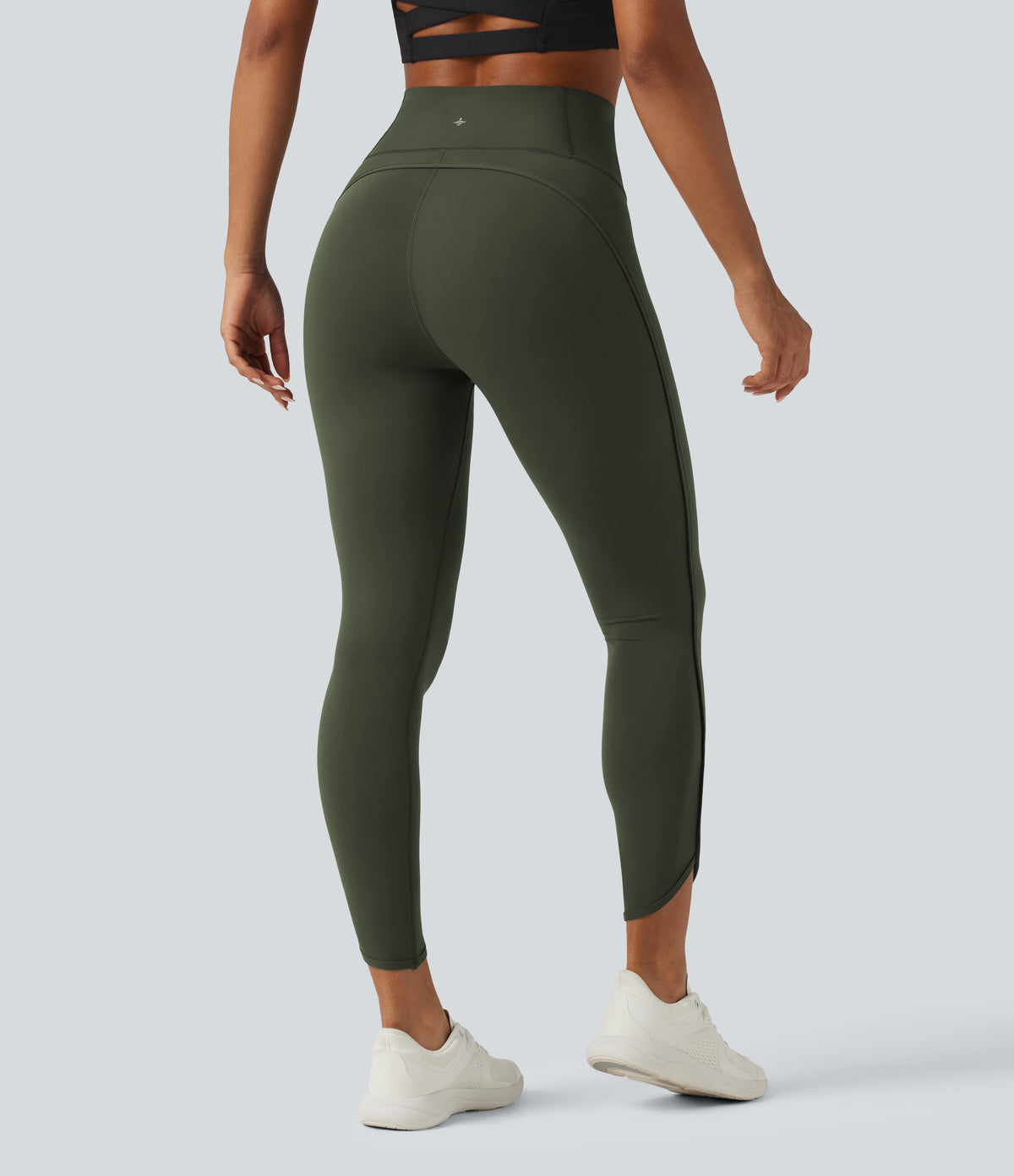 Harlow Legging — Deep Woodland Green