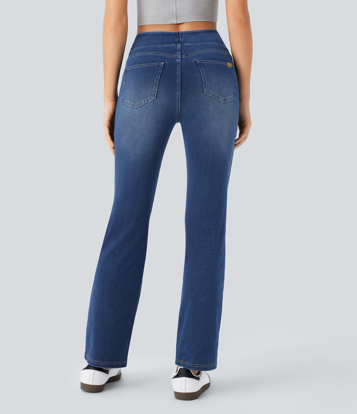 Felicity Jeans — Frost Blue Denim