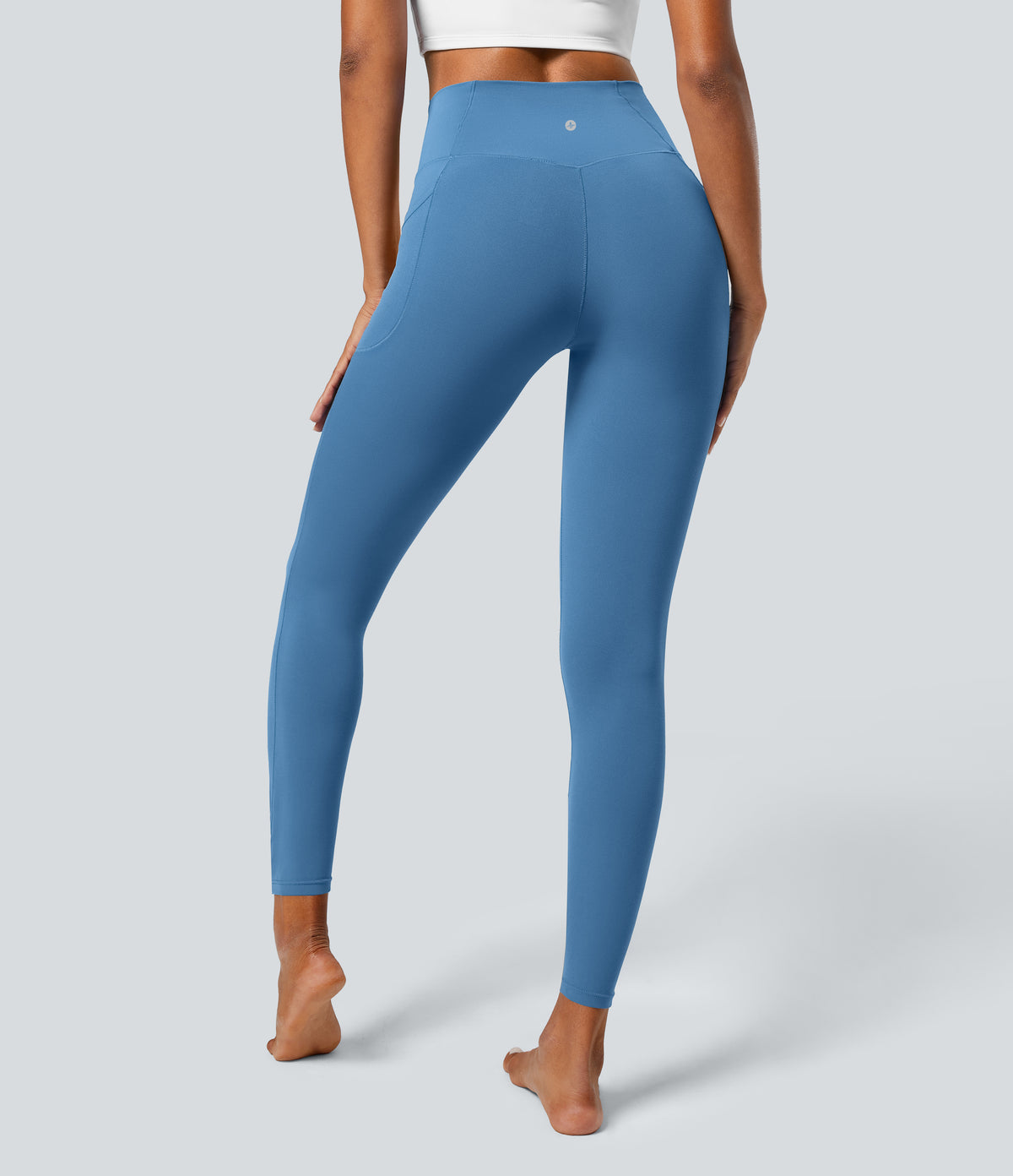 Petal Legging — Xenon Blue
