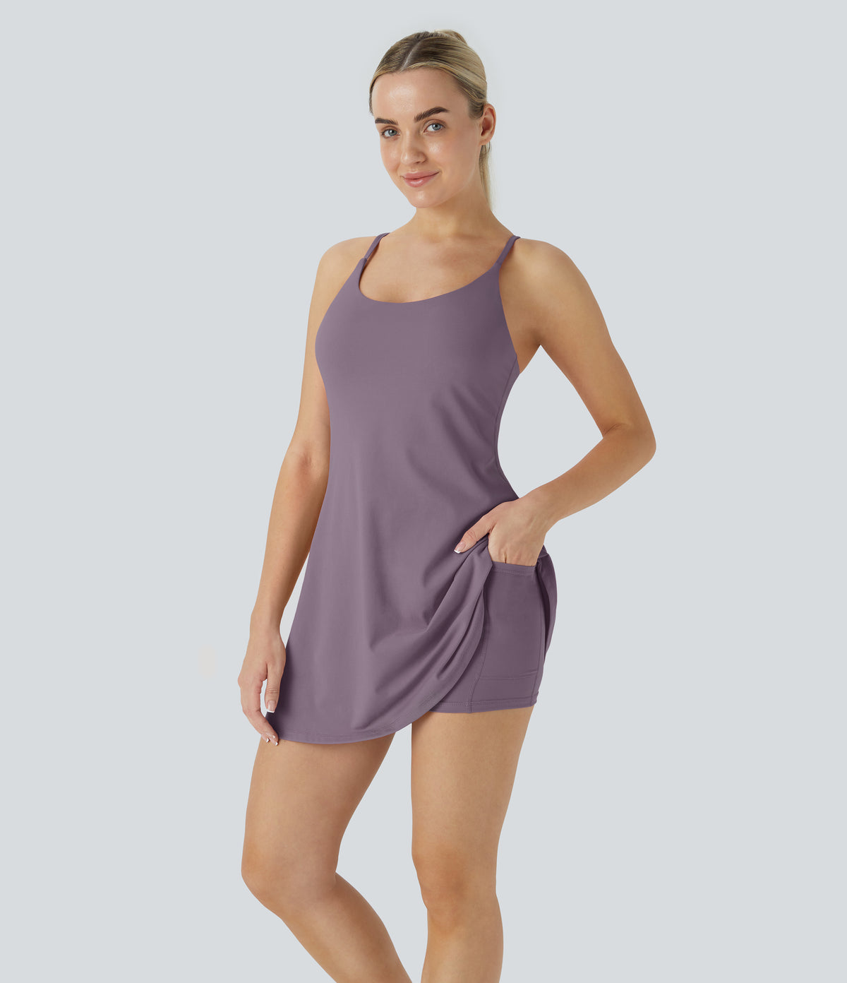 Petal Dress — Ume Purple