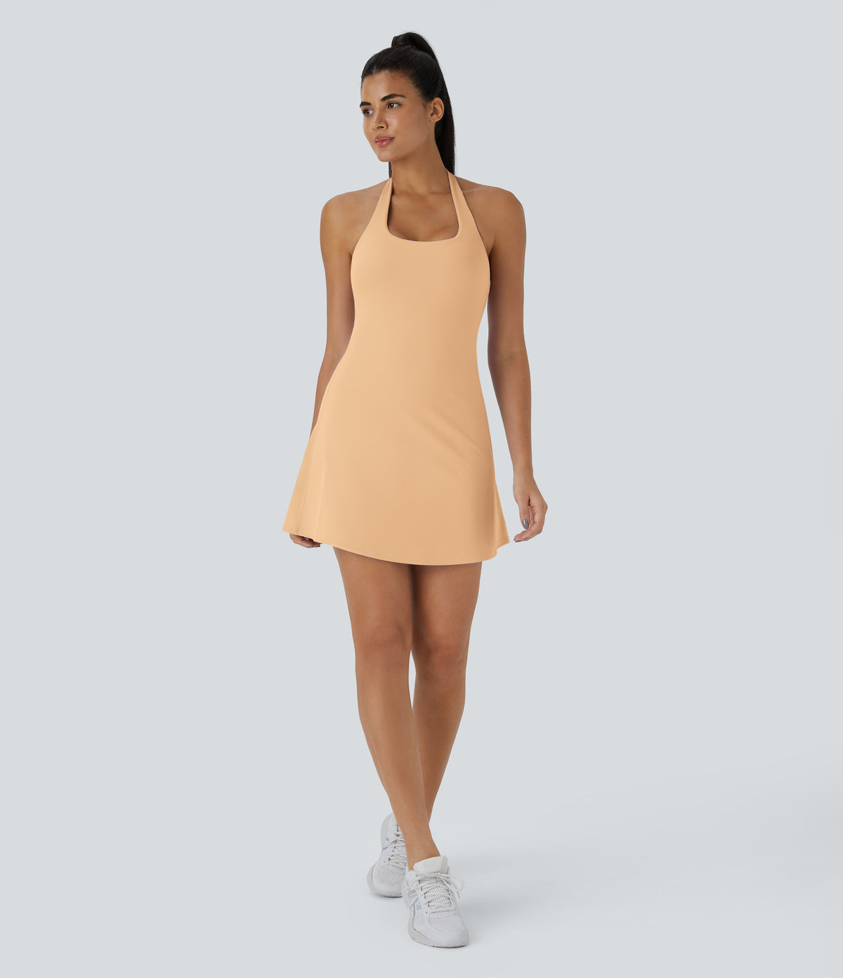 Luna Dress — Mineral Yellow