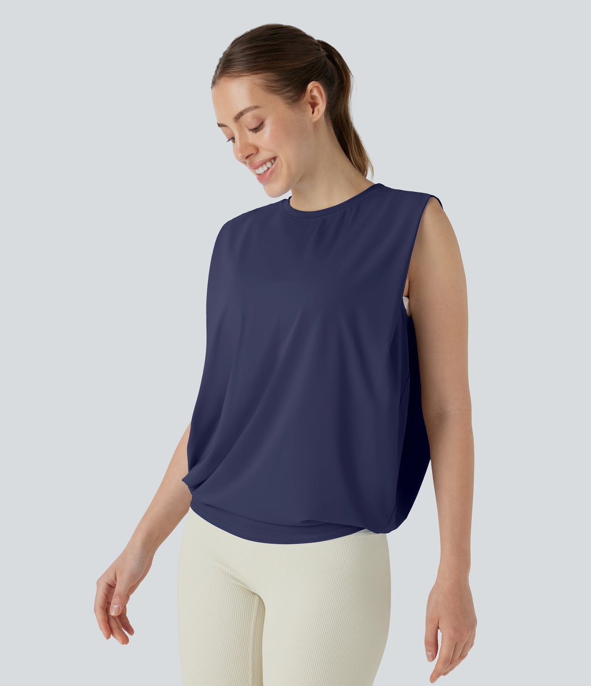 Lucia Tank — Patriot Blue