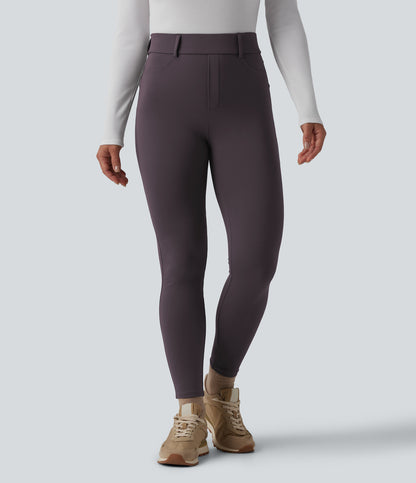 Sarai Legging — Dark Plum
