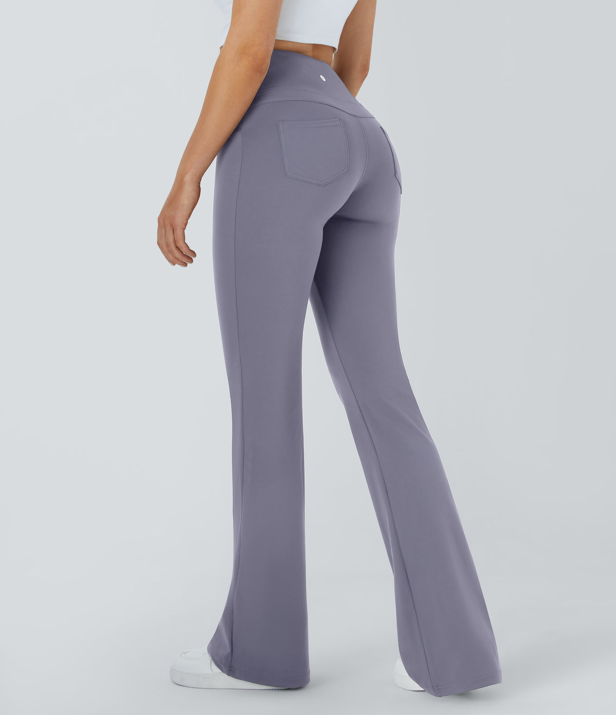 Willow Flare Legging — Red Mahogany
