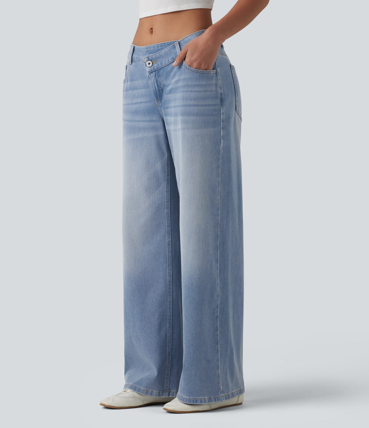 Avril Jeans — Light Blue – Glacier Light Blue