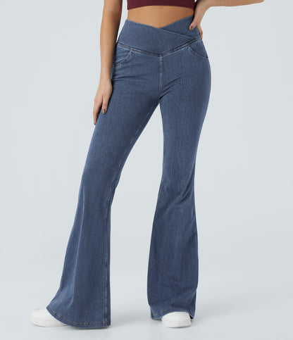 Lana Jeans — Washed Denim Bleached Blue