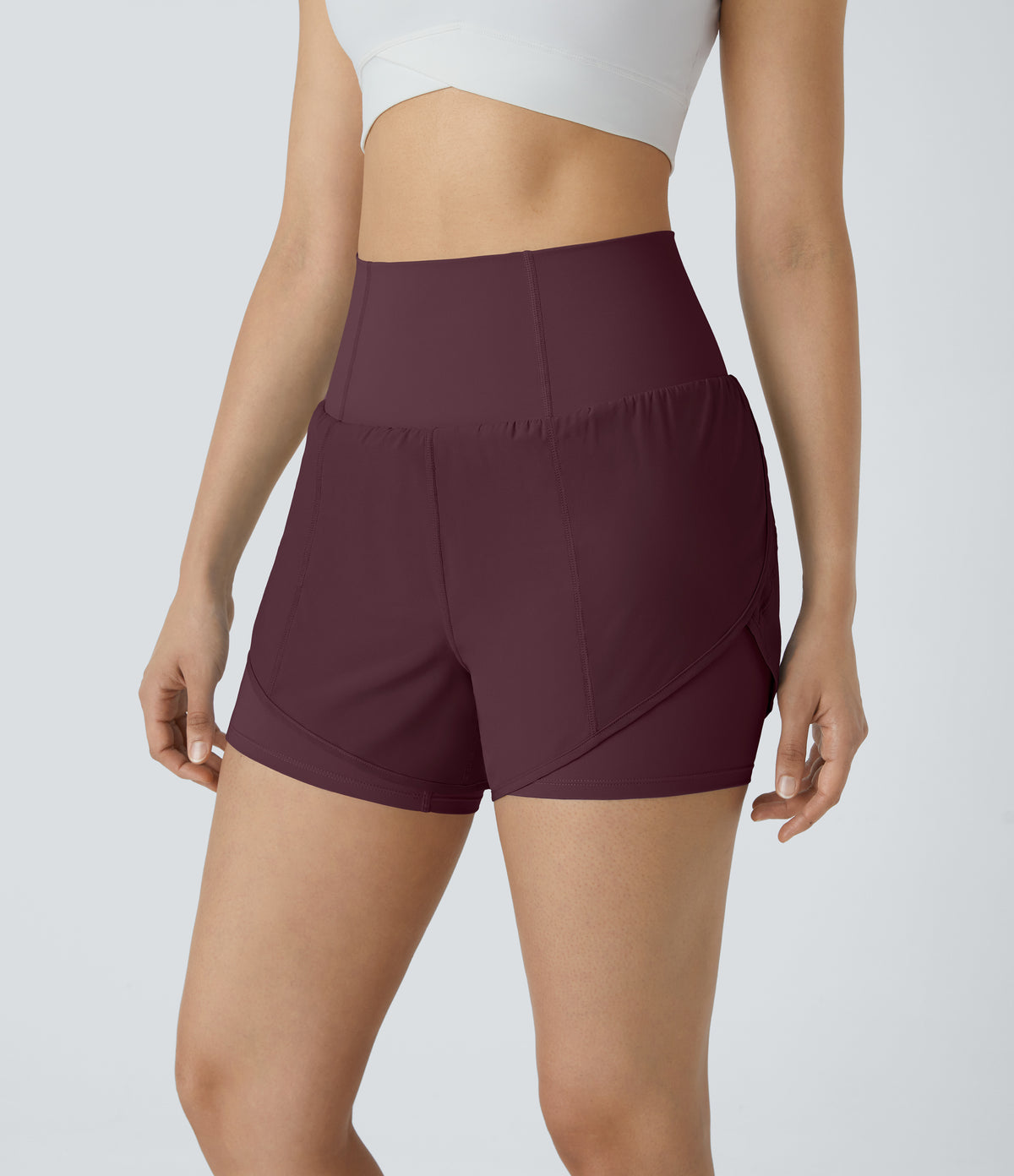 Poppy Short — Berry Red