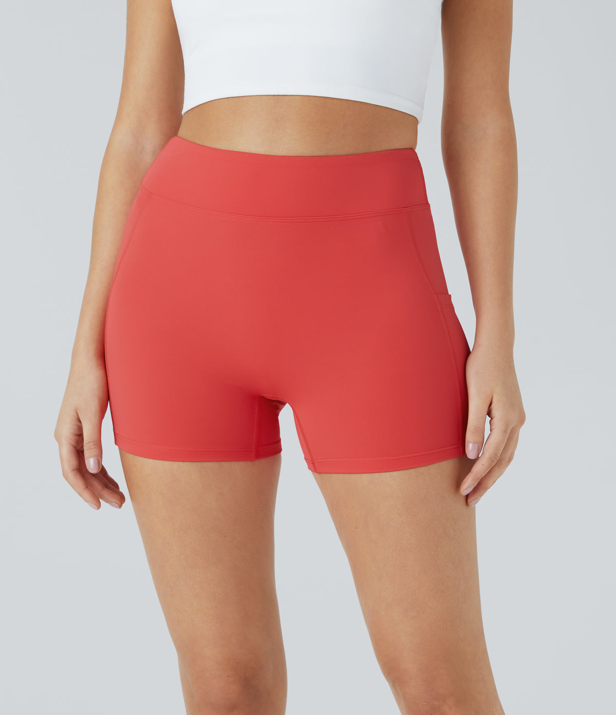 Hazel Biker Short — Cordovan