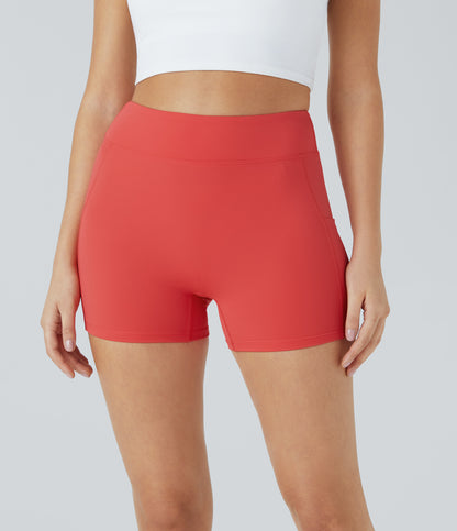 Hazel Biker Short — Cordovan