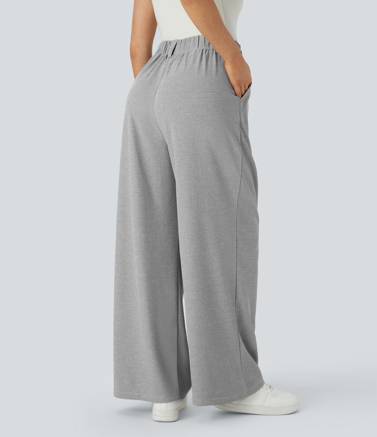 Aurora Pants — Waffle Gray