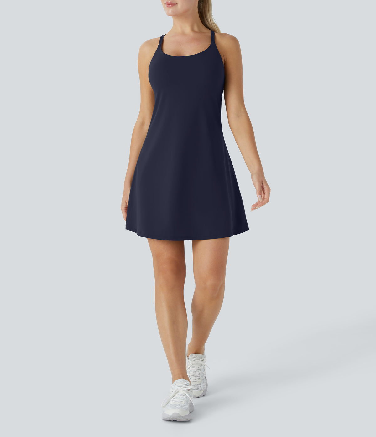 Violet Dress — Lotus Blue