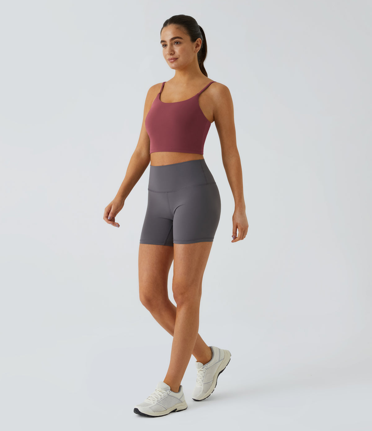 Luma Crop Top — Black
