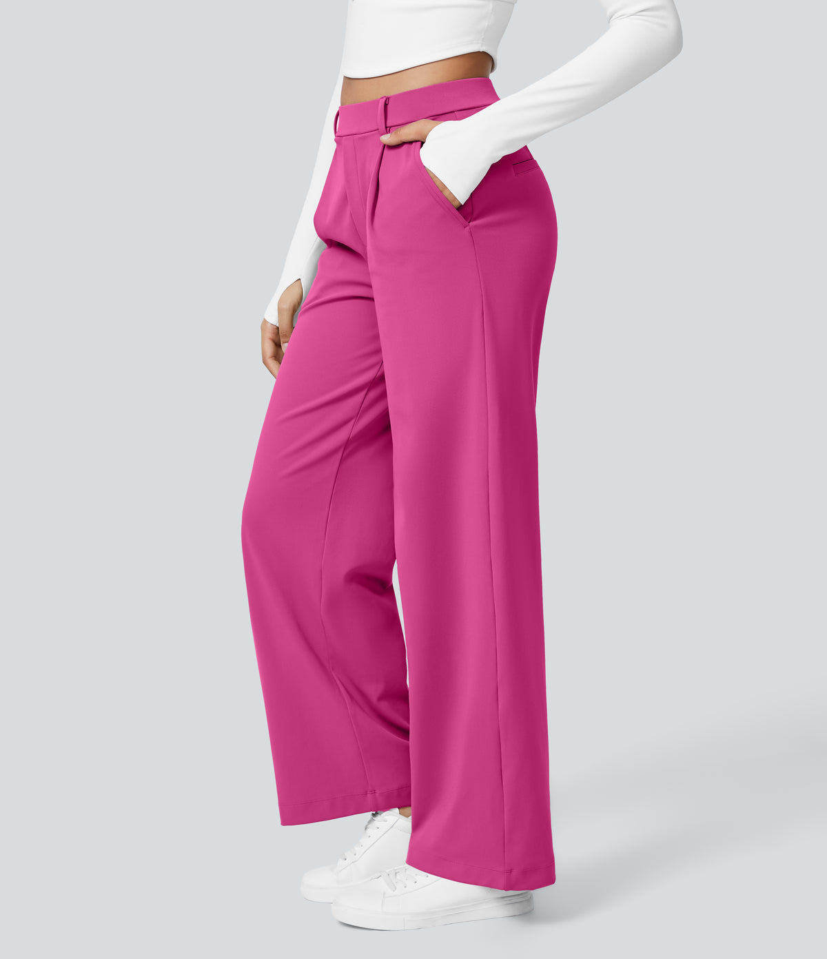 Acacia Pants — Raspberry Rose