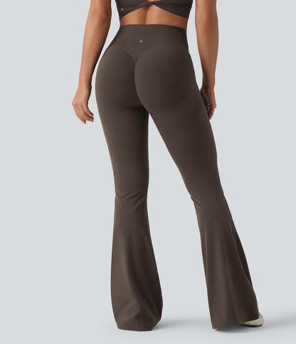 Mae Flare Legging — Hot Fudge