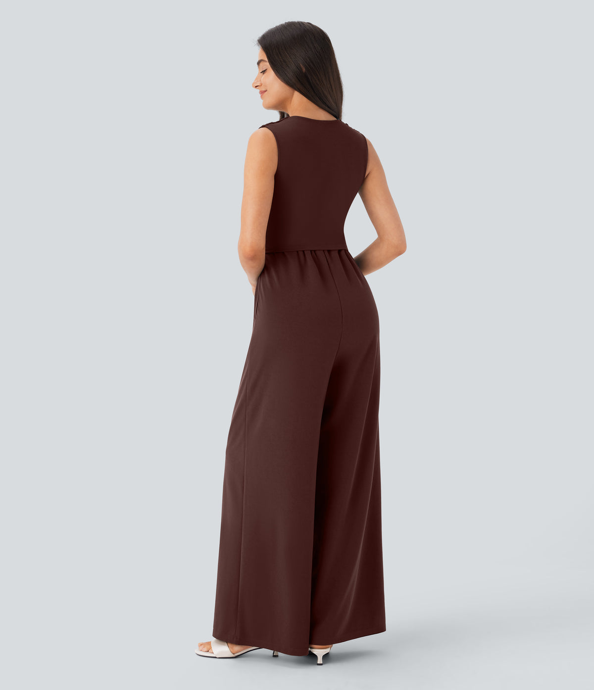 Celine Jumpsuit — Bitter Chocolate