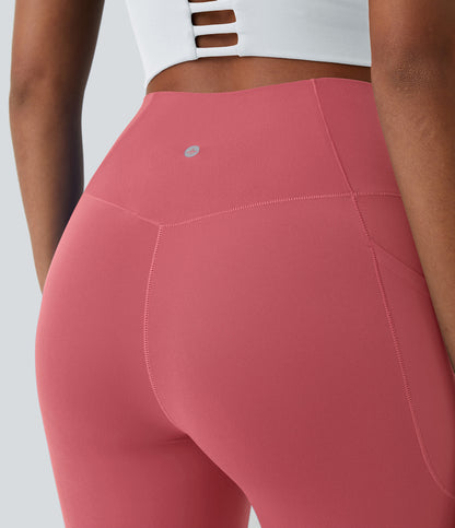 Petal Legging — Fedora Red Purple