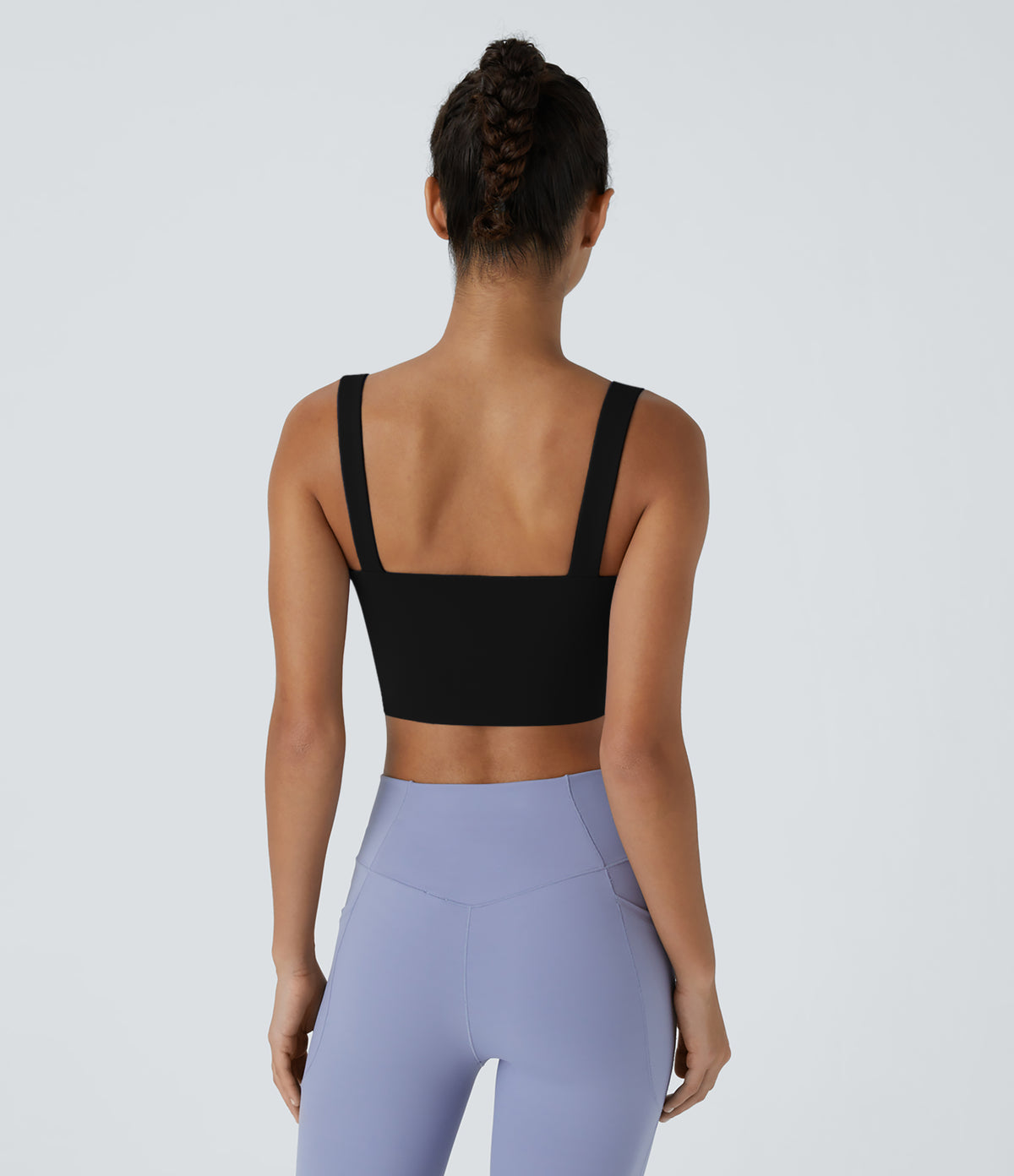 Fleur Sports Bra — Black
