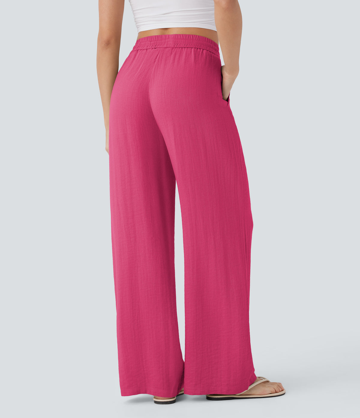 Lavinia Pants — Raspberry Sorbet
