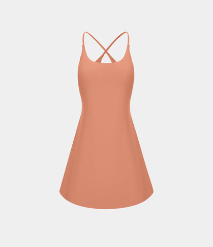 Petal Dress — Poinsettia