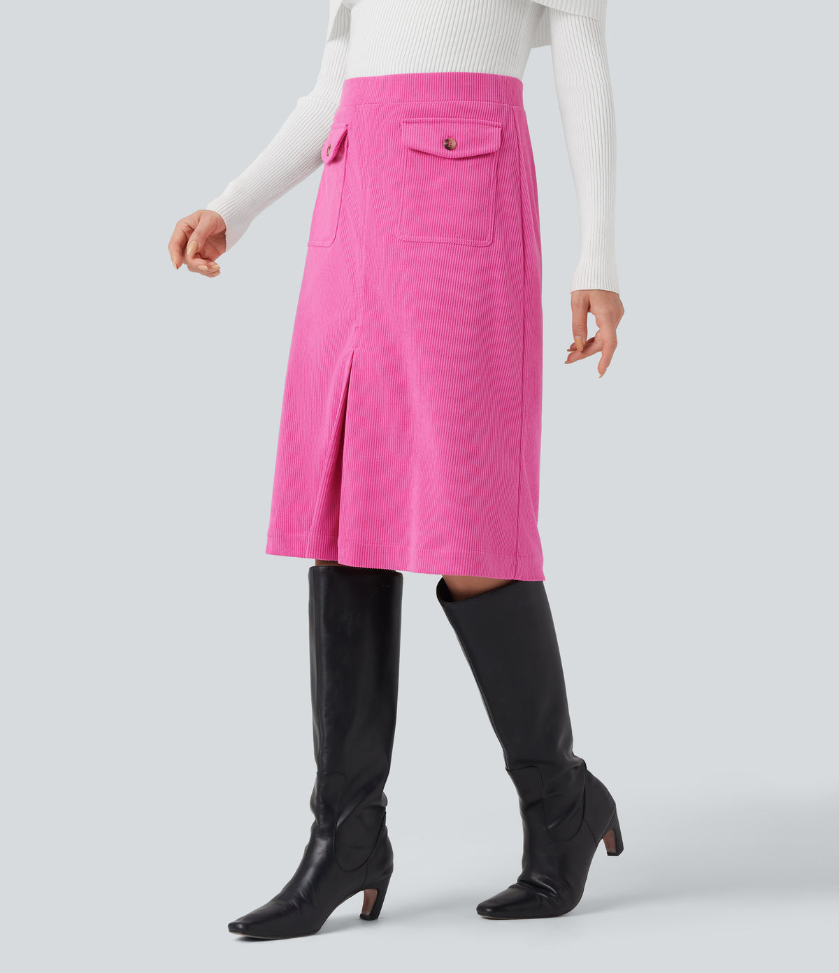 Jessamine Skirt — Fedora Red Purple