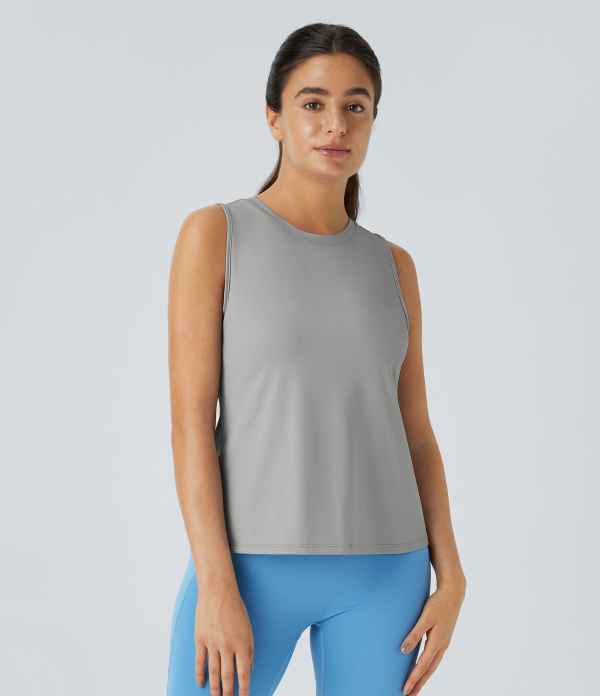 Estelle Tank — Mist Grey