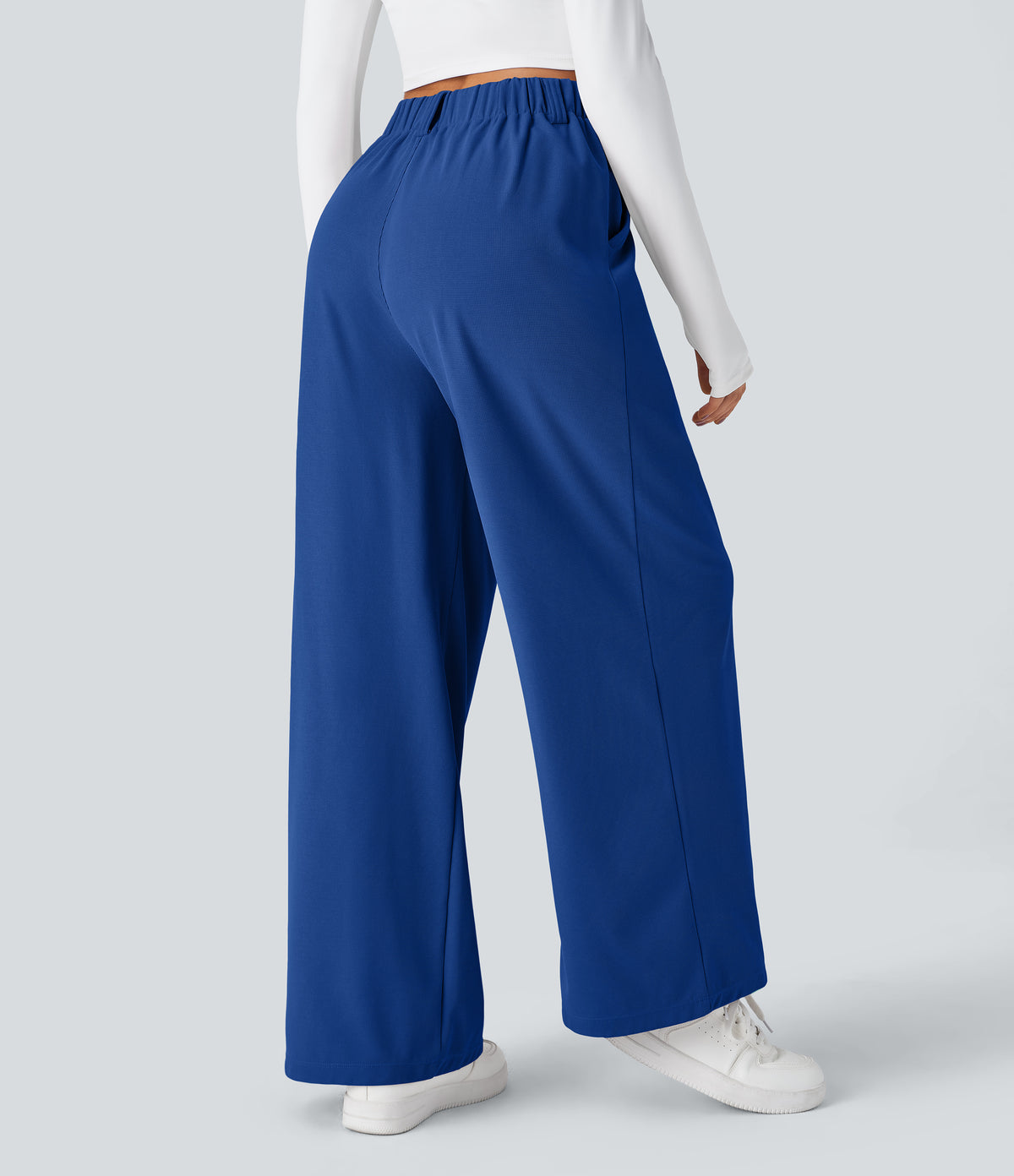 Aurora Pants — Deep Sapphire Blue