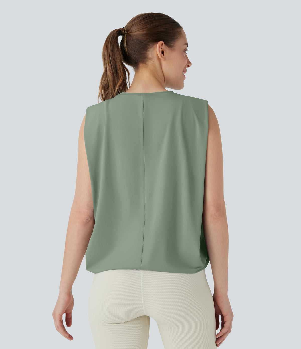 Lucia Tank — Hedge Green