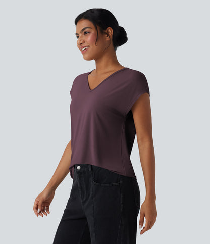 Oona T-Shirt — Maroon Banner
