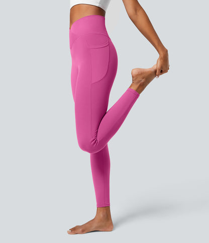 Petal Legging — Grass Grey Green