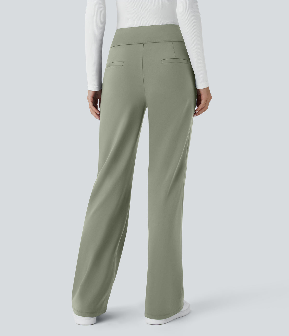 Aubrey Pants — Asparagus
