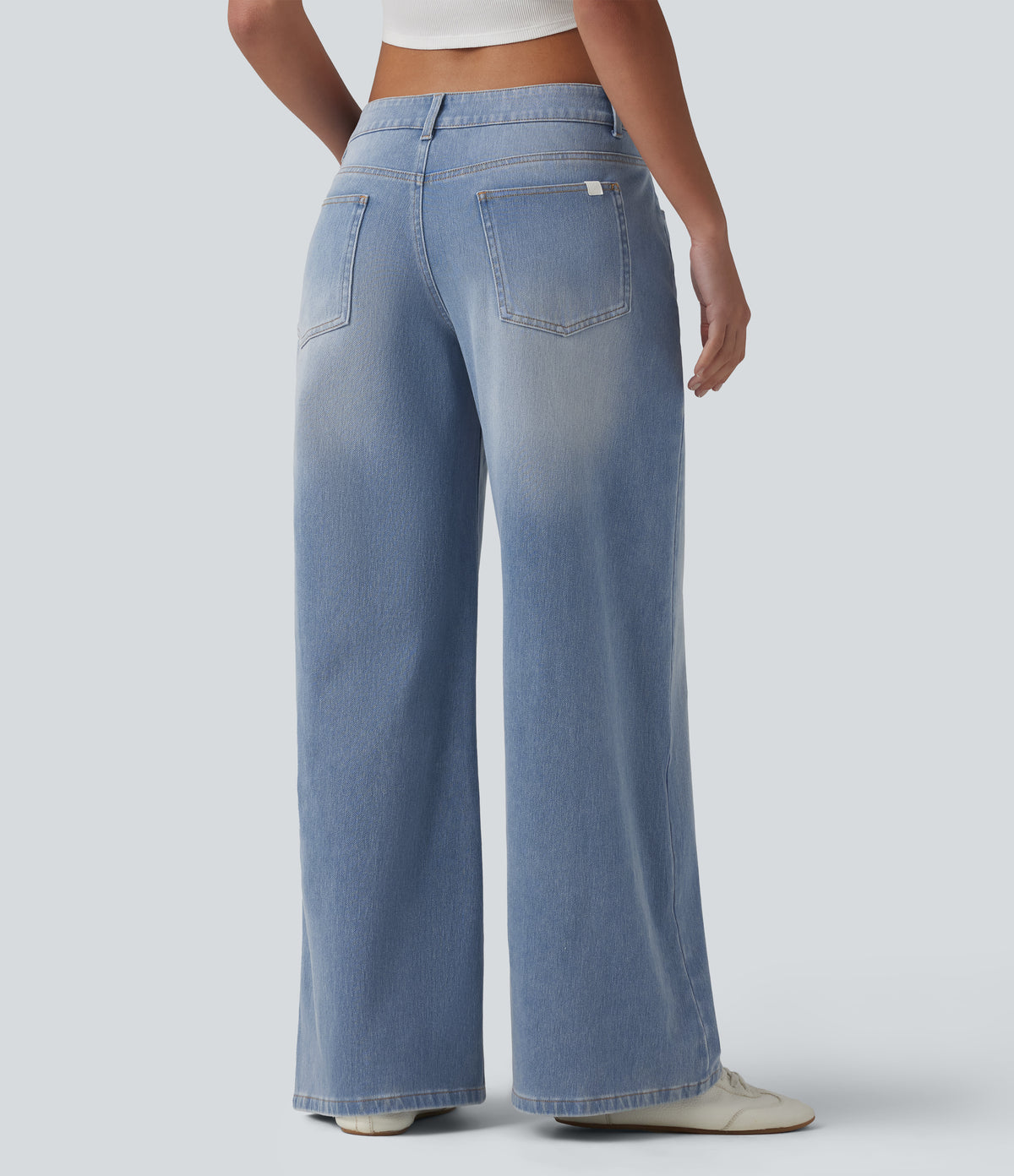 Avril Jeans — Light Blue – Glacier Light Blue