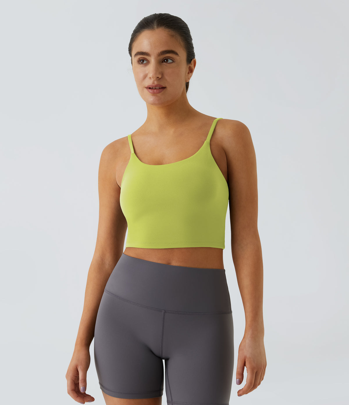 Luma Crop Top — White