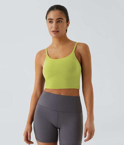 Luma Crop Top — White