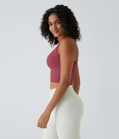 Noelle Tank — Dry Rose