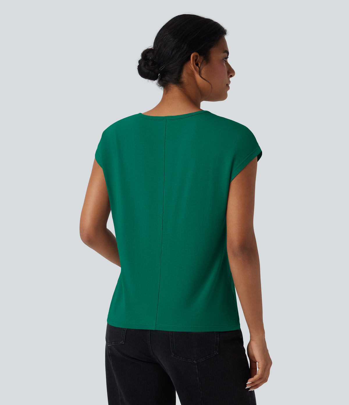 Oona T-Shirt — Antique Green