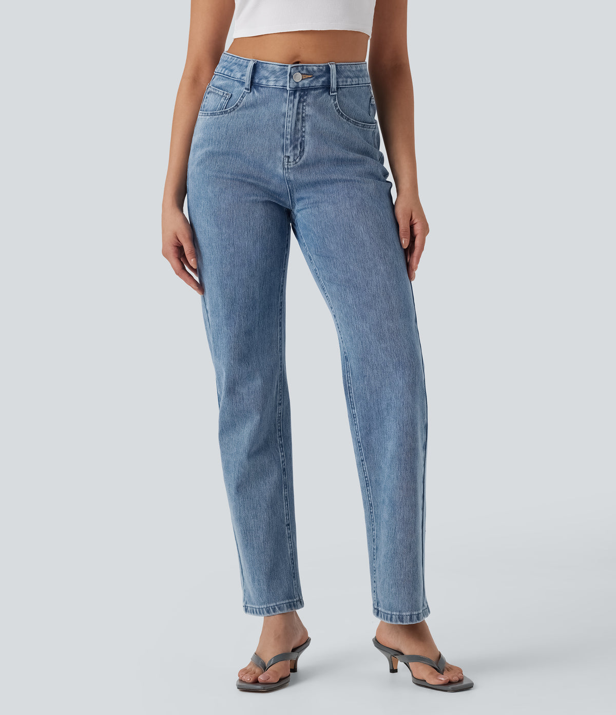 Saffron Jeans — Tide Blue Denim