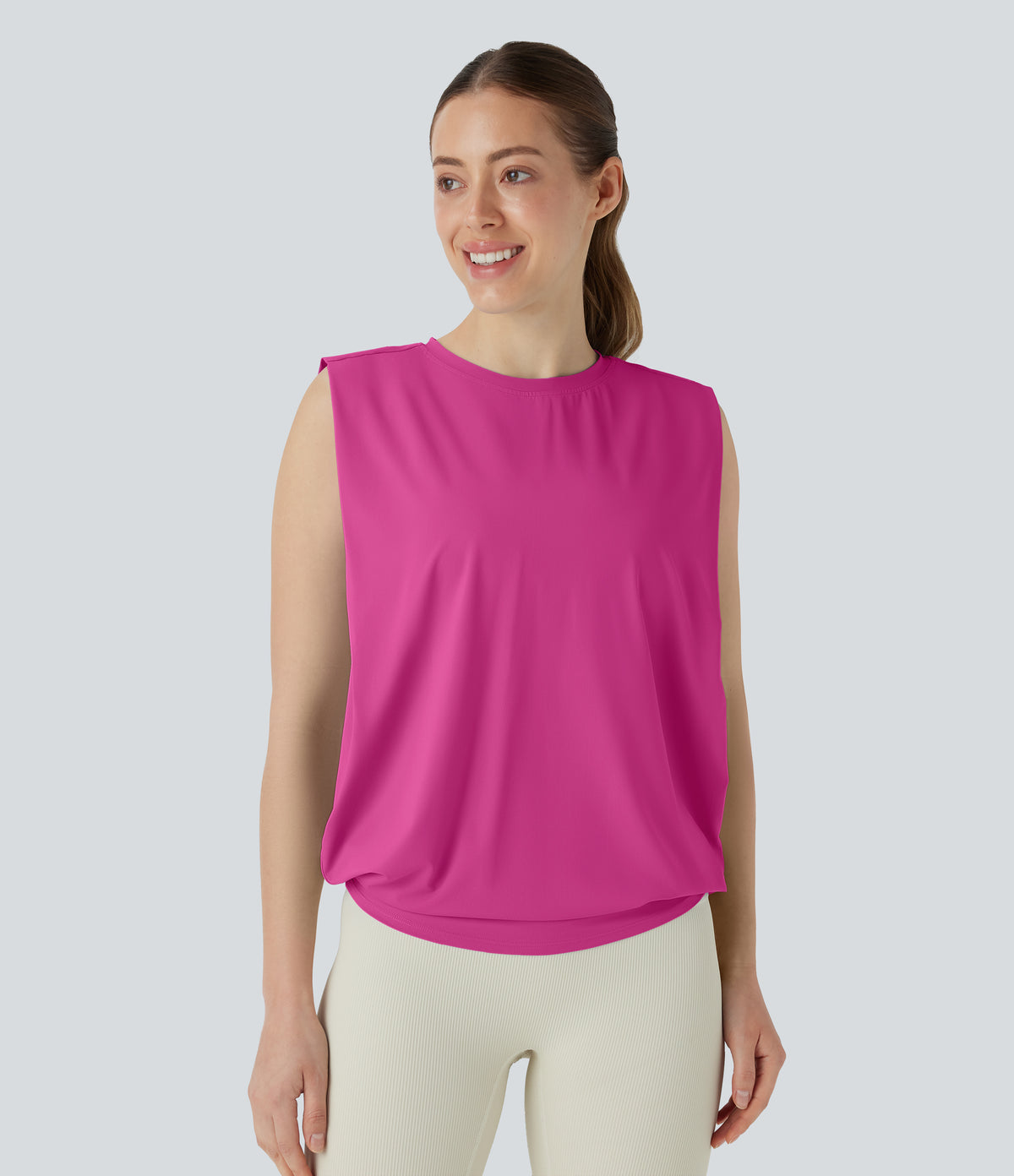 Lucia Tank — Fuchsia Fedora