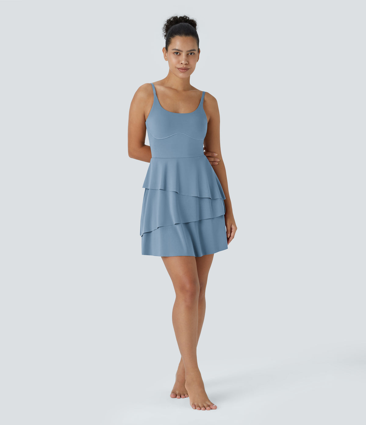 Rosalie Dress — Ink Green