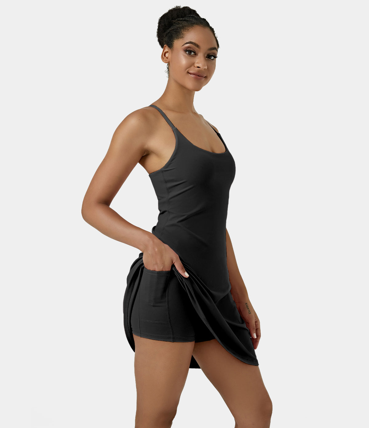 Aura Dress — Black