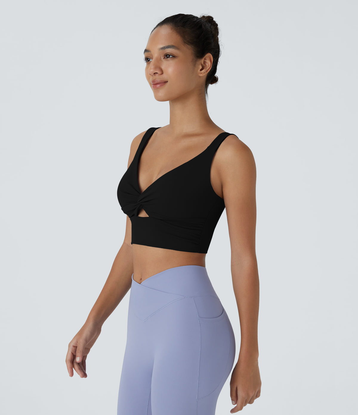 Fleur Sports Bra — Gull