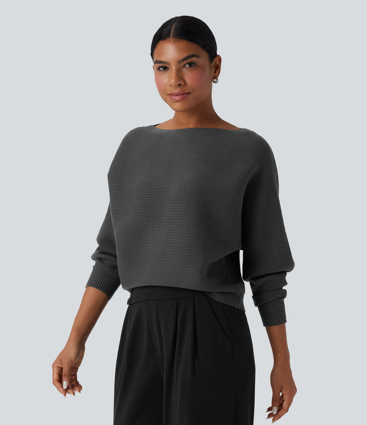 Brielle Sweater — Pirate Black