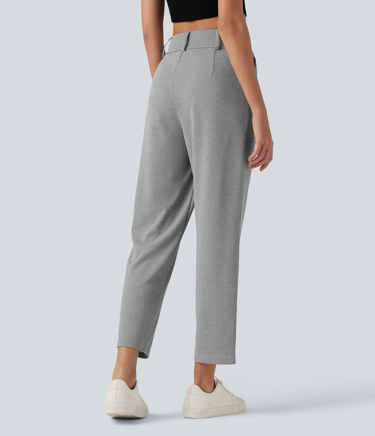 Naomi Pants — Waffle Gray