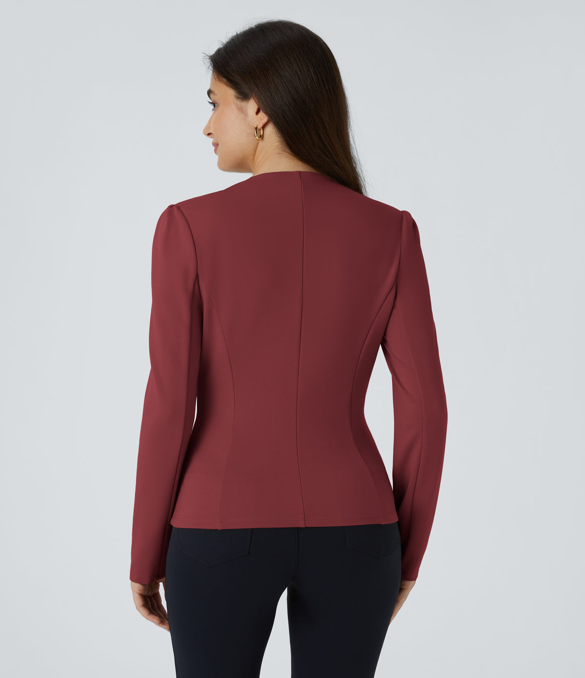 Faye Blazer — Burnt Russet