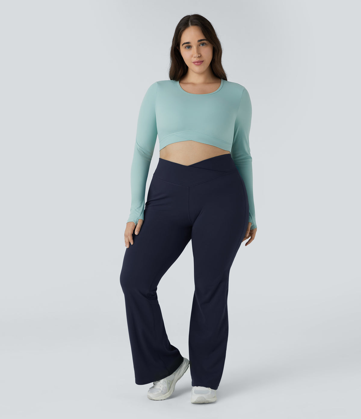 Linden Flare Legging — Black