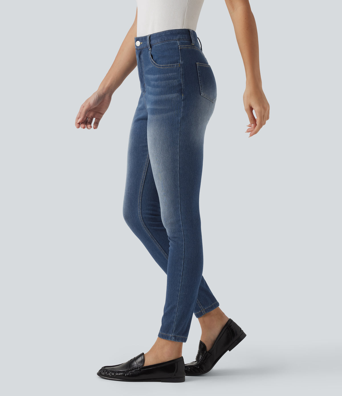 Odessa Jeans — Estate Blue Denim