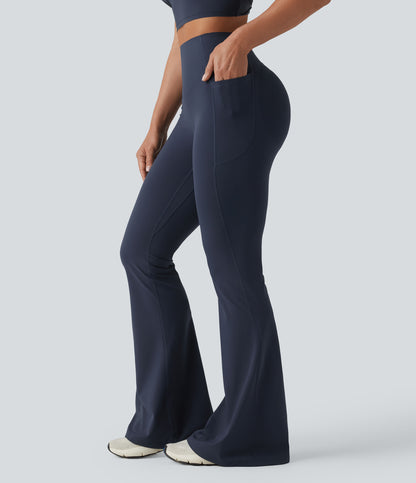 Mae Flare Legging — Mood Indigo
