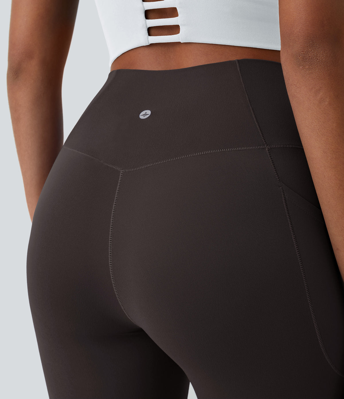 Petal Legging — Dusky Evening purple